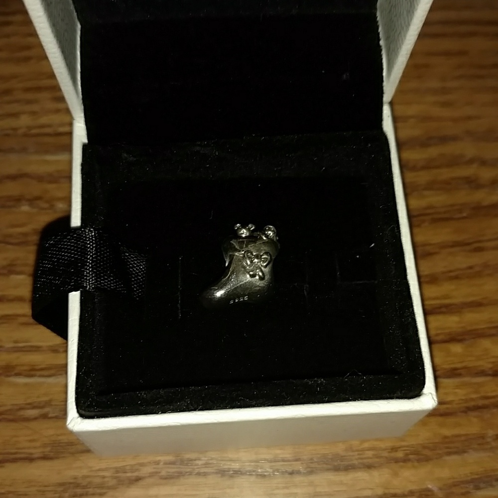 Pandora Christmas stocking charm